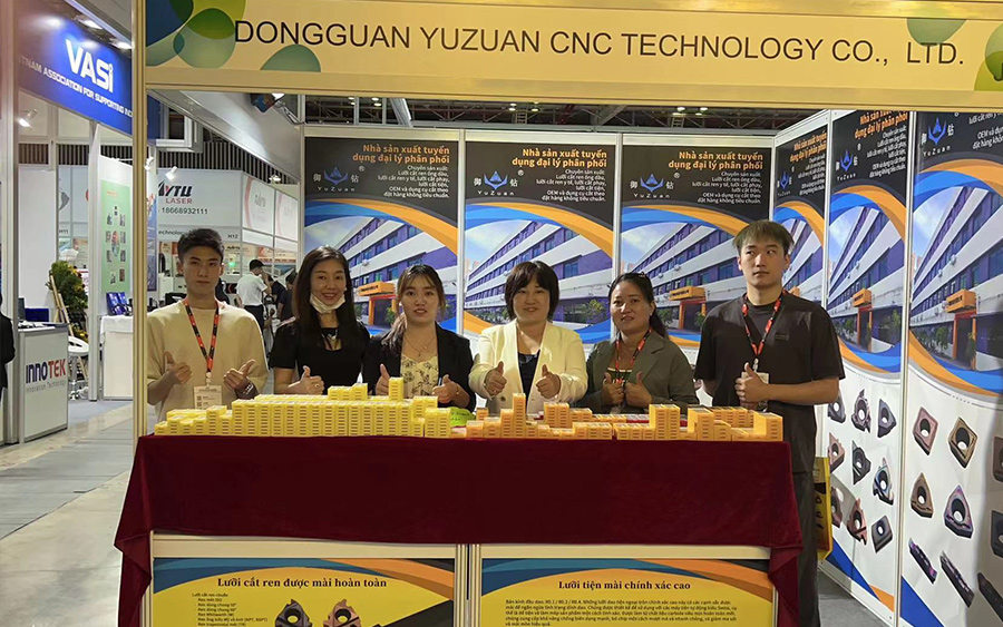 YuZuan CNC showcases precision cutting tools at METALEX Vietnam 2023