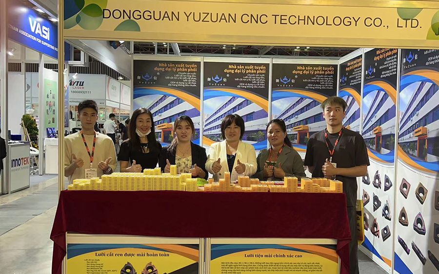 YuZuan CNC showcases precision cutting tools at METALEX Vietnam 2023